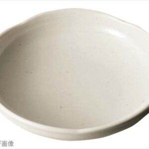 メラミン 粉引 主菜皿 16cm OD−16−KH