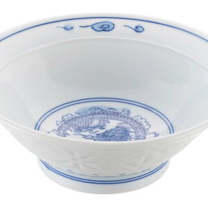 【ポイント20倍】磁器 中華食器 ホタル竜 反丼 7寸(φ215)【レンジ】【食器乾燥機対応】【洗浄機OK】【消毒保管庫OK】【日本製】 EBM vol.26[1672-12]和・洋・中食器