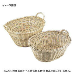 小判カゴ 耳付 柳製 16-759S 小 550×450