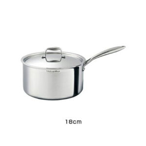ビタクラフト VitaCraft プロ 片手鍋 （蓋付） 18cm （ No.0111 ）( キッチンブランチ )