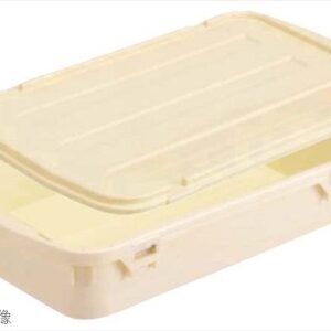 食器ポリテナー SY−28 浅型 クリーム ポリプロピレン