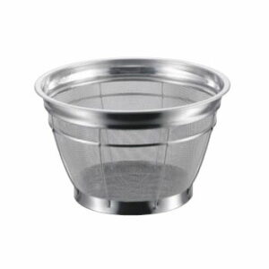 米揚ザル 荒目 18-8（ステンレス） BK 33cm 5升