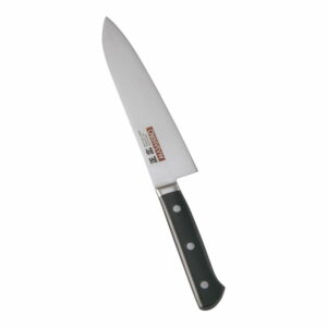 正広　MV-H鋼　シェフナイフ　両刃　18cm　14910　プラ柄　AMS-L0[関連：マサヒロ MASAHIRO 日本製 抗菌 洋包丁 庖丁 牛刀 精肉 ナイフ]