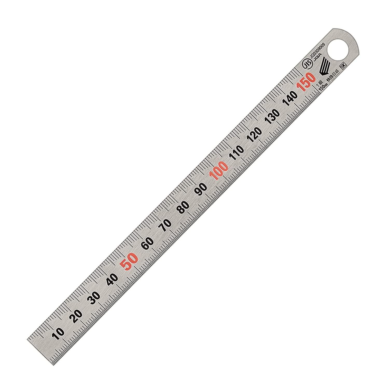 新潟精機(Niigataseiki) ステンスケール 快段目盛 150mm ST-150KD 1本