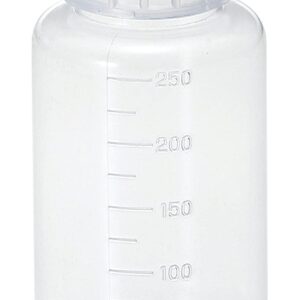 新潟精機(Niigataseiki) 新潟精機 BeHAUS クリヤ広口ビン 液漏れ防止機構 250ml CBW-250