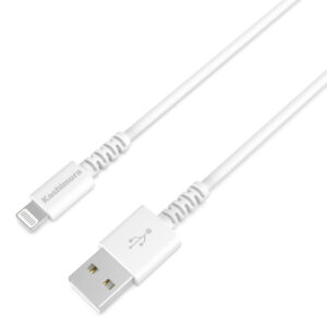 USB充電＆同期ケーブル 50cm LN WH