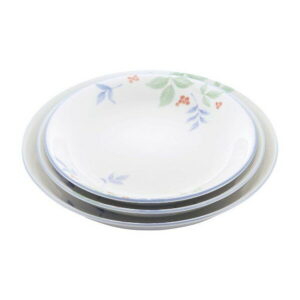 アズワン 和食器コレクション 強化ささやき 丸皿6寸 8181370 63-7196-49 1点