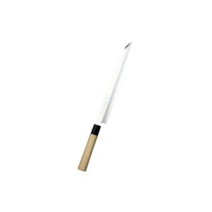 アズワン 堺實光 上作(白鋼ニ号)刺身包丁(柳刃)切付 10512 6392430 27cm 61-7874-41 1点