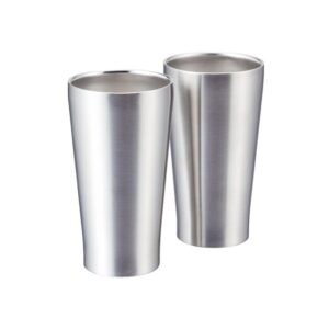 アズワン ステンレスタンブラー 350mL サテン2客セット 6157-057 63-1927-95 1点