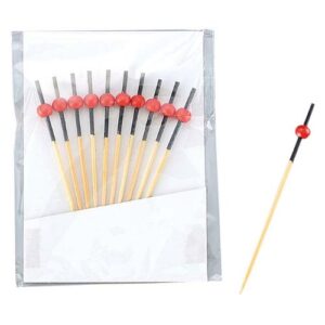 竹串 竹製 南天串9cm 赤/黒（10本入）06168/業務用/新品/小物送料対象商品