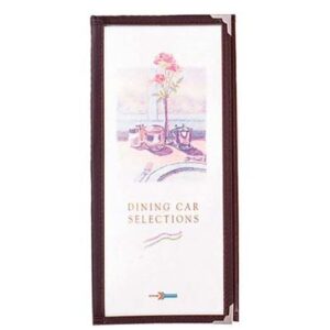 シンビ メニューブック ABW−6 茶/業務用/新品/小物送料対象商品