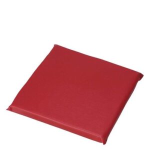 レザー 座布団カバー丈 無地 AAU0004 中 赤/業務用/新品/小物送料対象商品