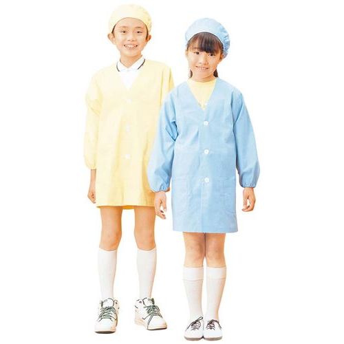 学童給食衣シングル SKVA358 6号 4L ブルー/業務用/新品/小物送料対象商品