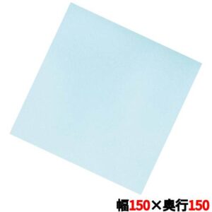 色彩耐油紙(100枚入)ライトブルー TA-C15BN 幅150×奥行150(mm)/業務用/新品/小物送料対象商品