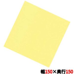 色彩耐油紙(100枚入)イエロー TA-C15YN 幅150×奥行150(mm)/業務用/新品/小物送料対象商品