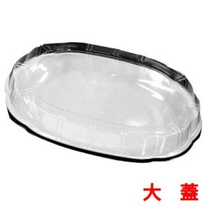 プラ容器 シルキーアイボリー(10枚入)大 蓋 幅440×奥行320×高さ40(mm)/業務用/新品/小物送料対象商品