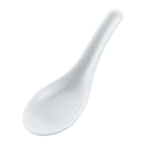 磁器 白 並レンゲ /プロ用食器/新品 /小物送料対象商品