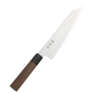 堺菊守(モリブデン鋼)和式 紫檀柄 切付牛刀 24cm/業務用/新品/小物送料対象商品