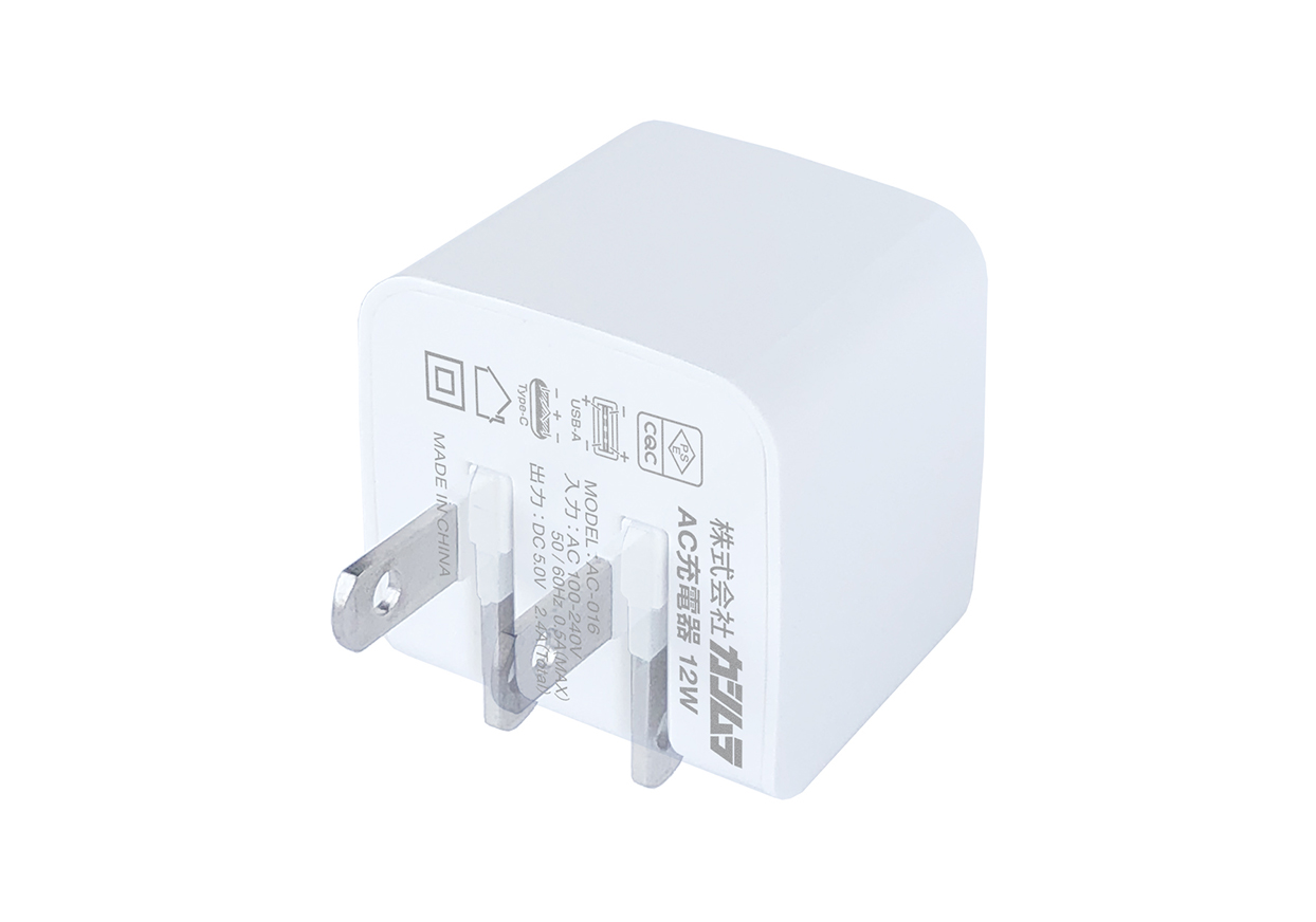 AC-2USB-A+C-12W WH - 画像 (2)