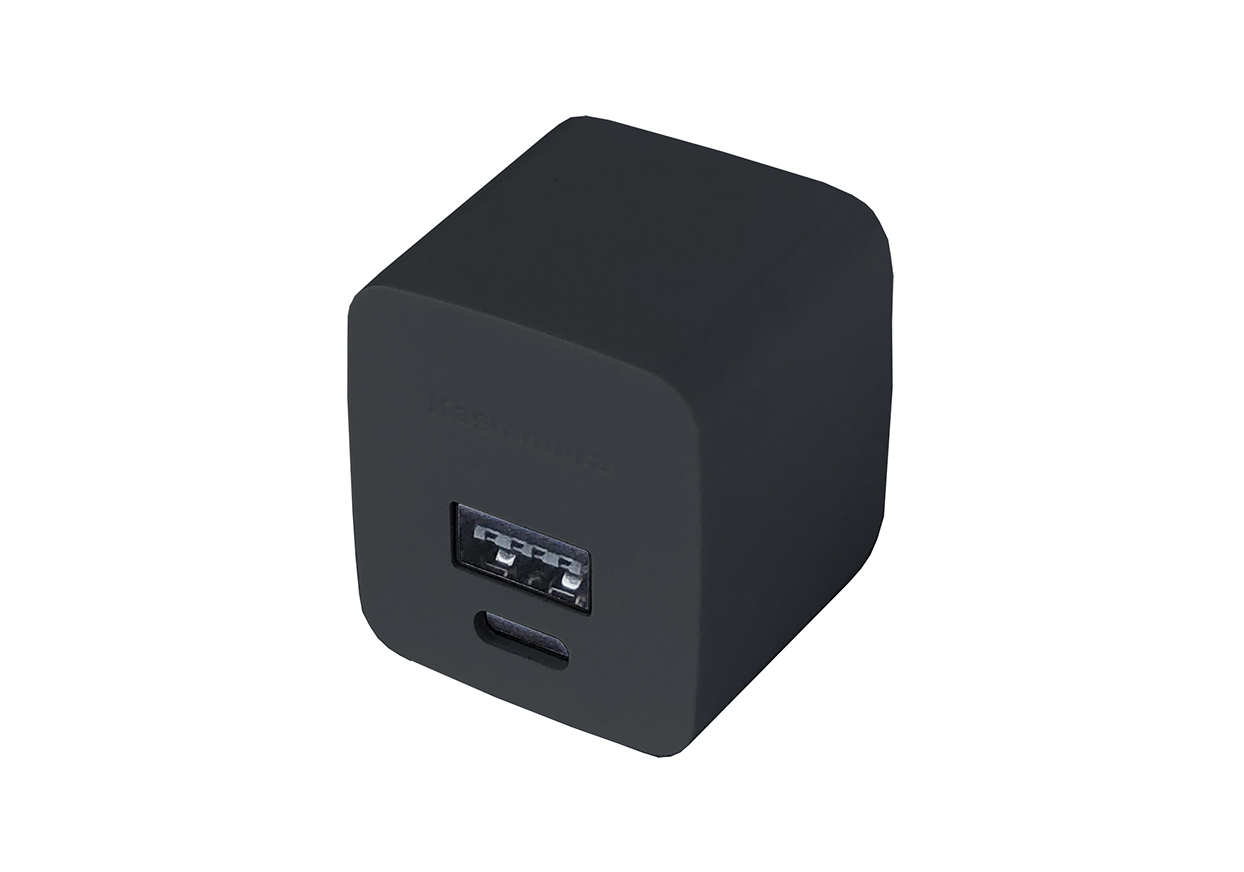 AC-2USB-A+C-12W BK