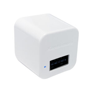 AC-USB-1A リバーシブル WH