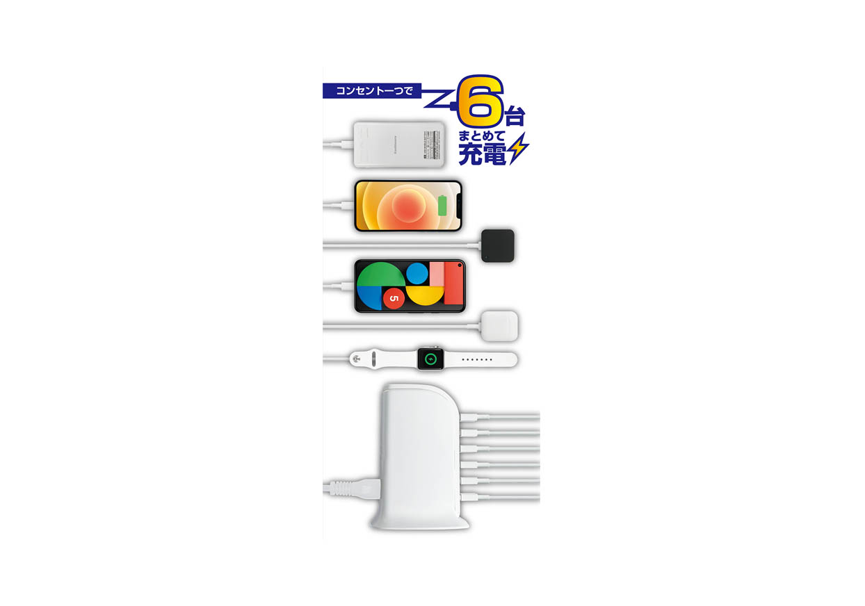 AC-6USB-8A 自動識別 WH - 画像 (3)