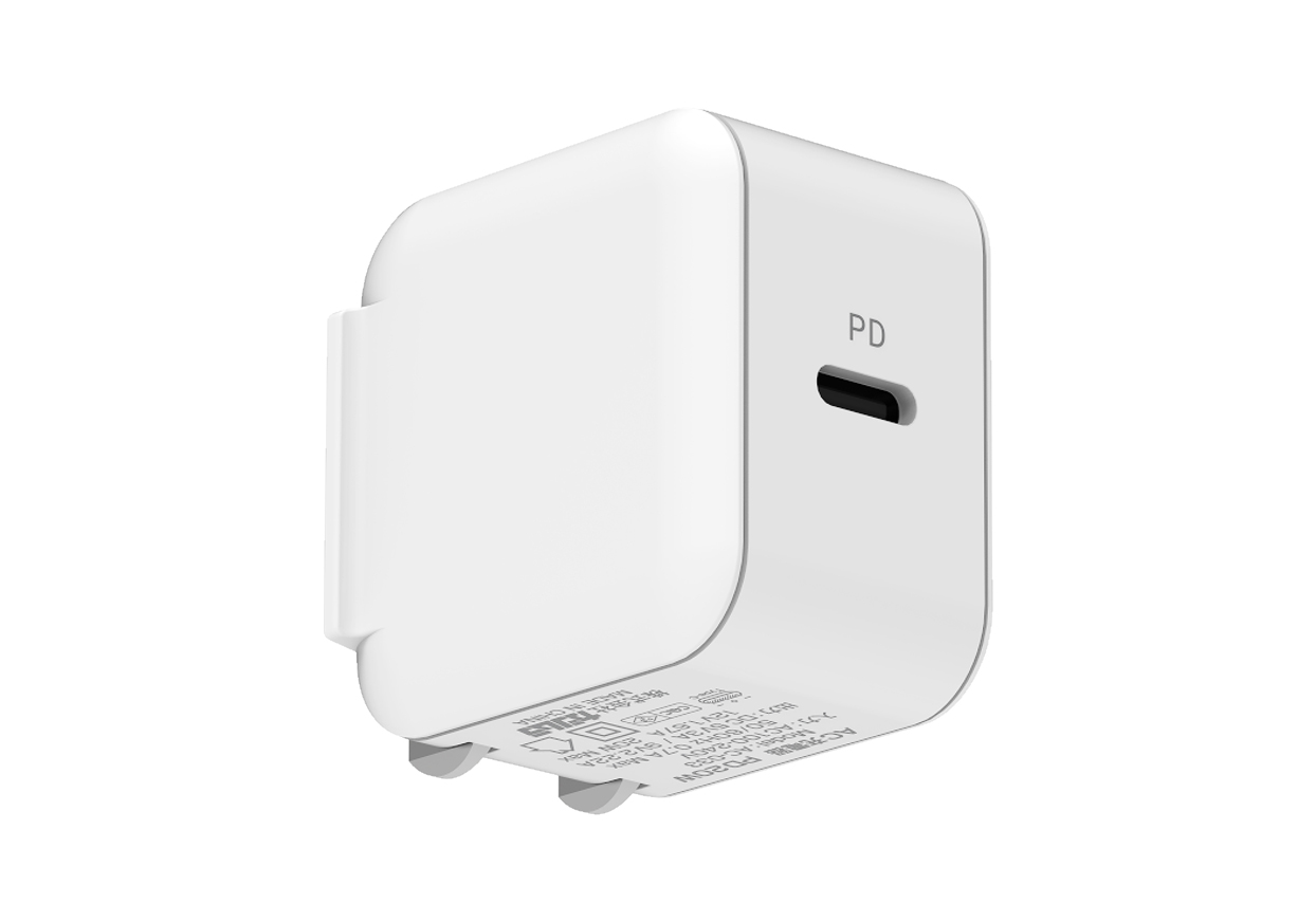 ACUSB-C-PD20W WH 折りたたみ