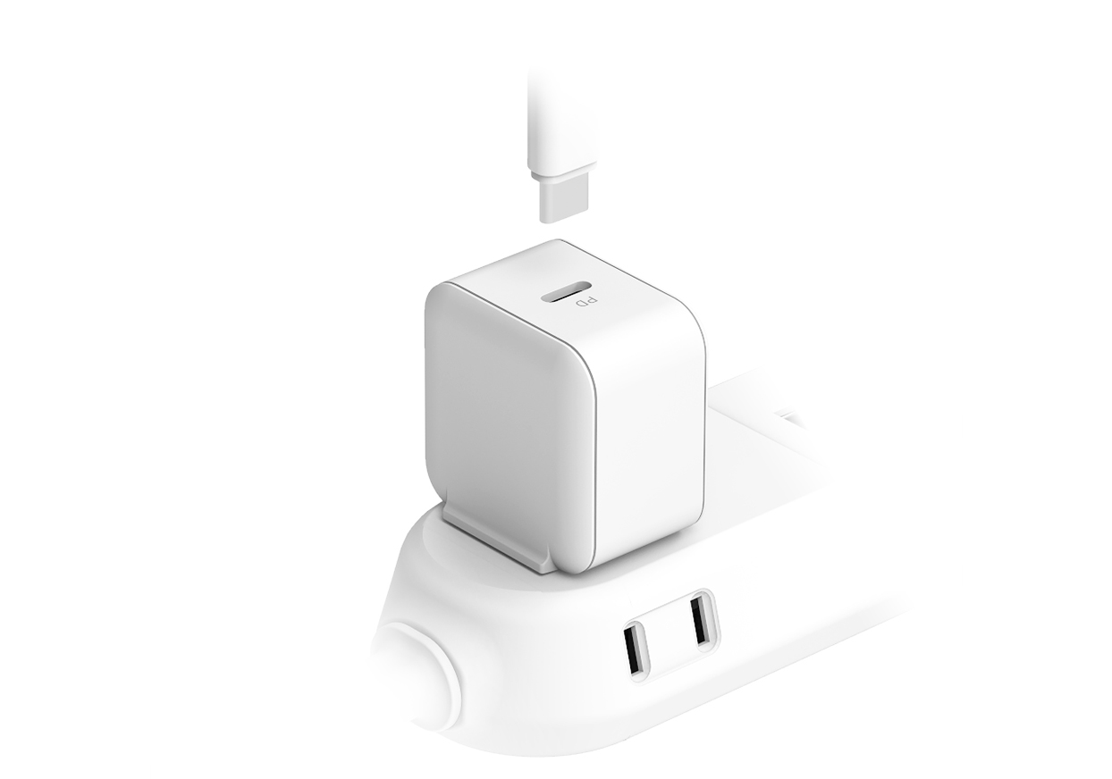 ACUSB-C-PD20W WH 折りたたみ - 画像 (3)