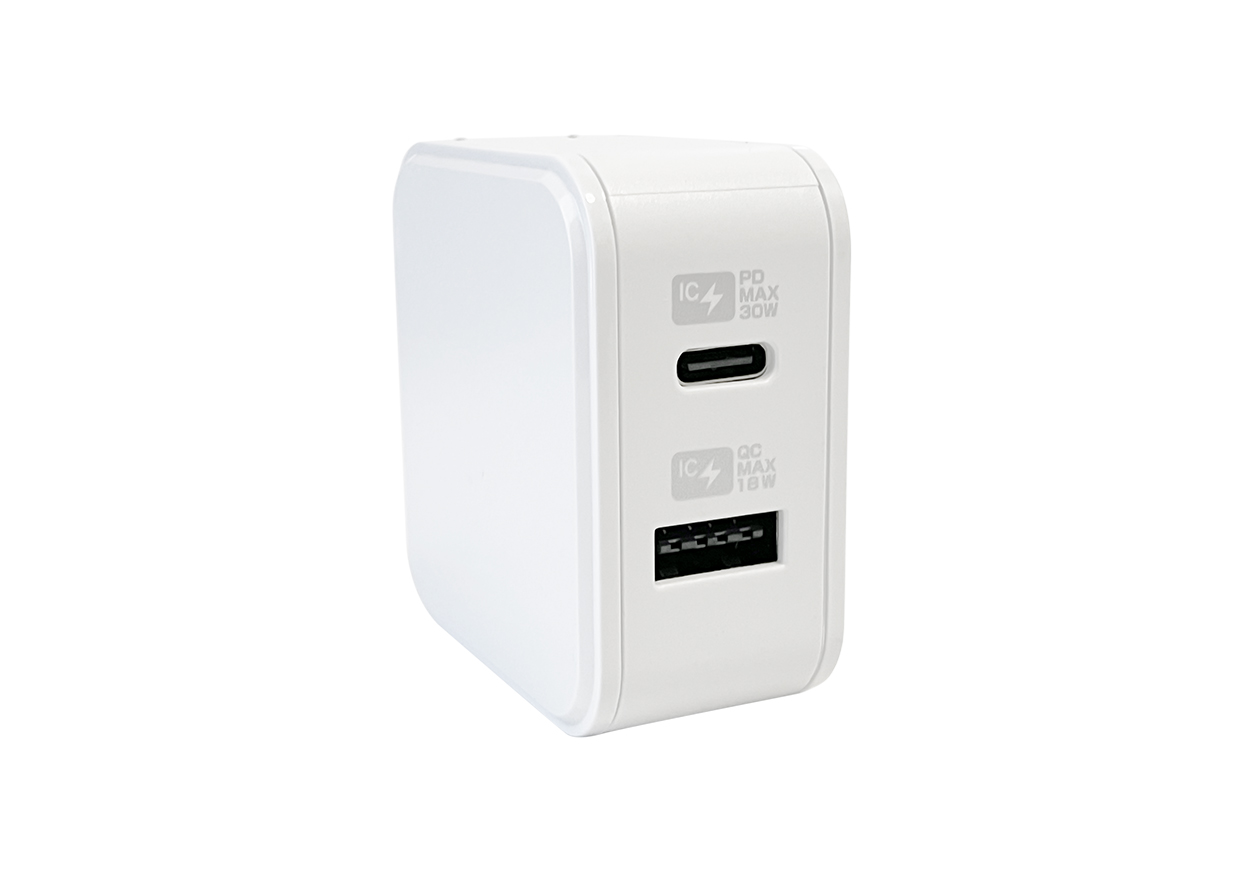 AC USBA+C PD30W 自動識別 リバーシブル