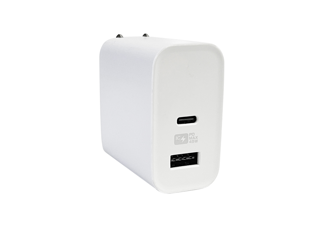 AC USBA+C PD45W 自動識別 リバーシブル