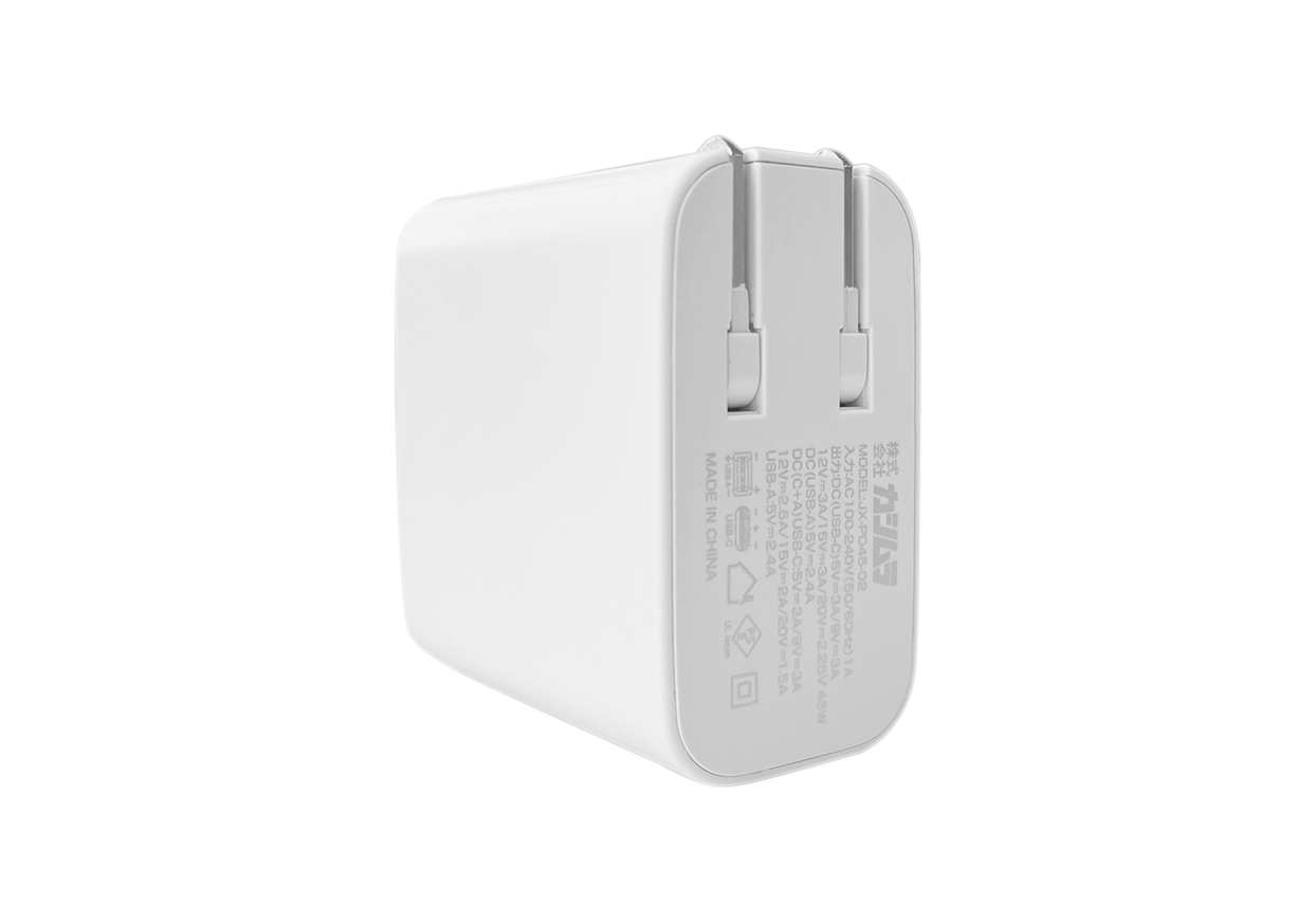 AC USBA+C PD45W 自動識別 リバーシブル - 画像 (2)