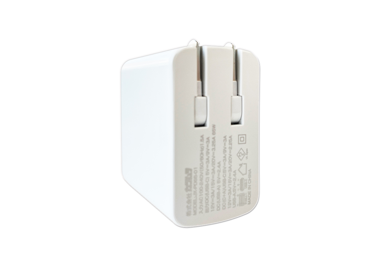 AC USBA+C PD65W 自動識別 リバーシブル - 画像 (2)