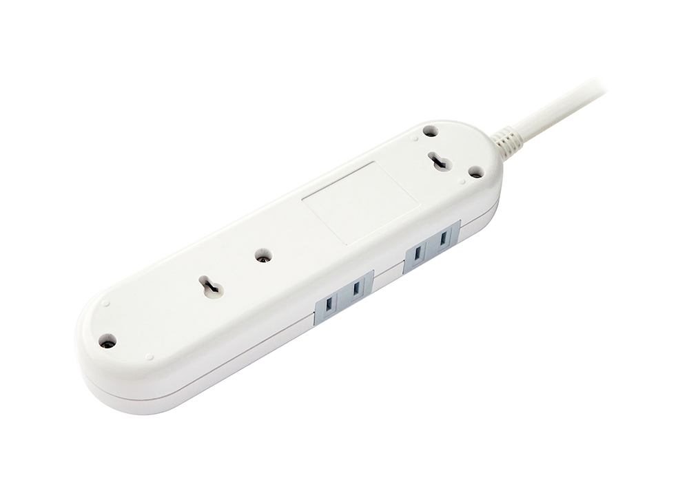 電源タップ4AC-C/A-PD20W スイッチ/雷サージ付き 1.2m - 画像 (3)