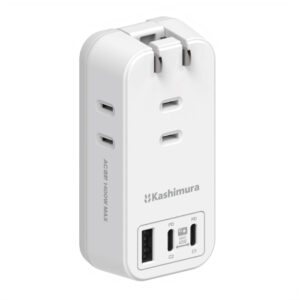 電源タップ AC3 USBA+C2 PD45W 自動識別 リバーシブル