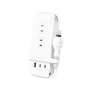 電源タップAC4 USBA+C2 PD30W 1m リバーシブル