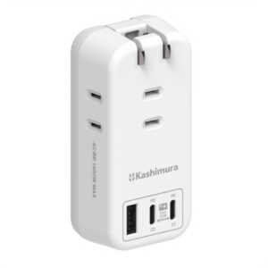 電源タップ AC3 USBA+C2 PD30W 自動識別 リバーシブル