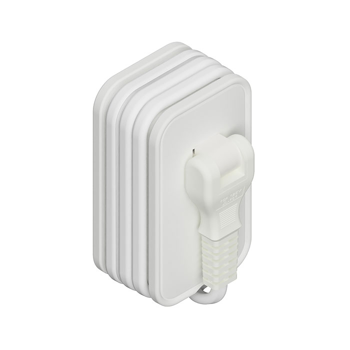 電源タップAC3 USBA2+C1 PD20W 自動識別 リバーシブル 1m - 画像 (2)