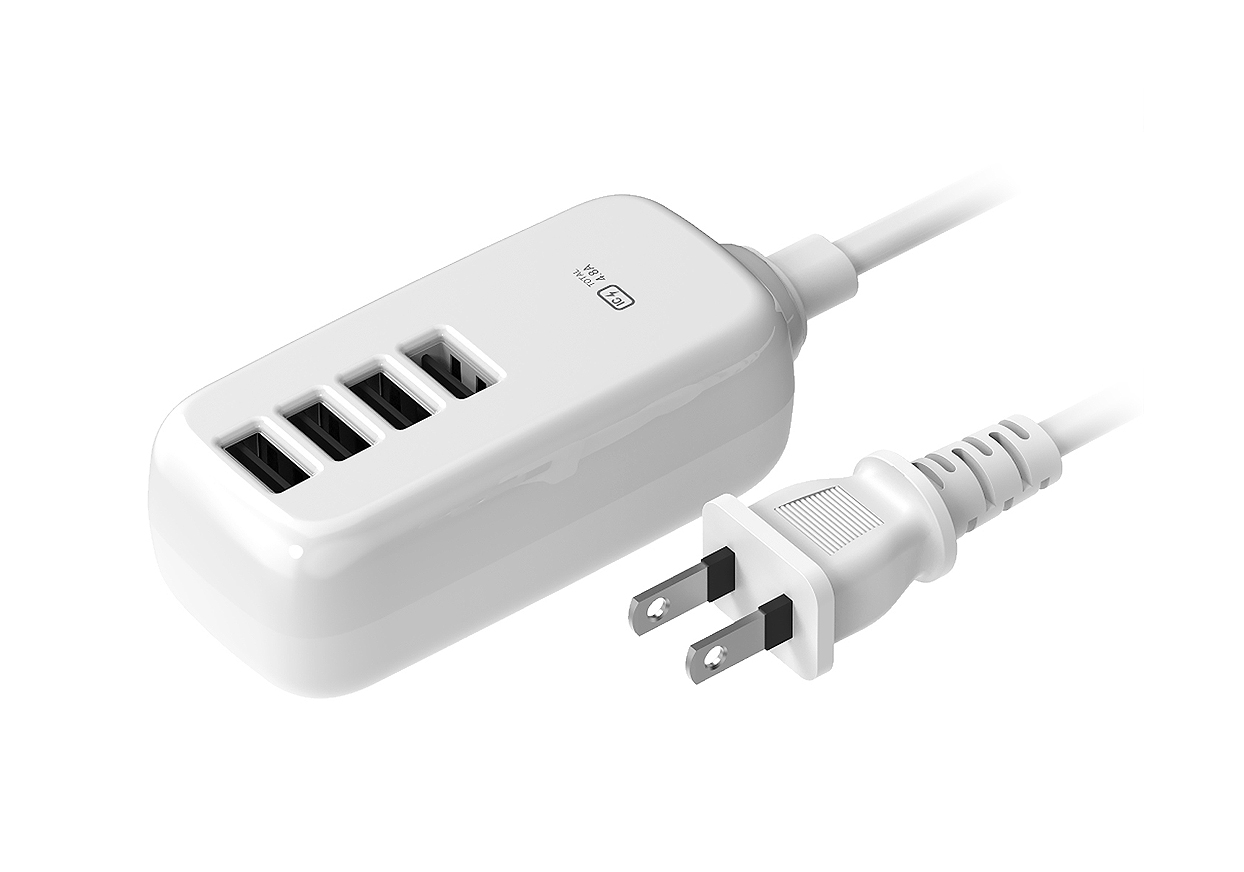 ACUSB-4A-4.8A 1.2m リバーシブル 自動識別 WH
