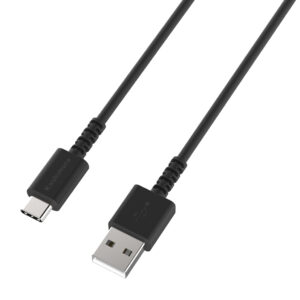 USB充電&同期ケーブル 2m A-C BK