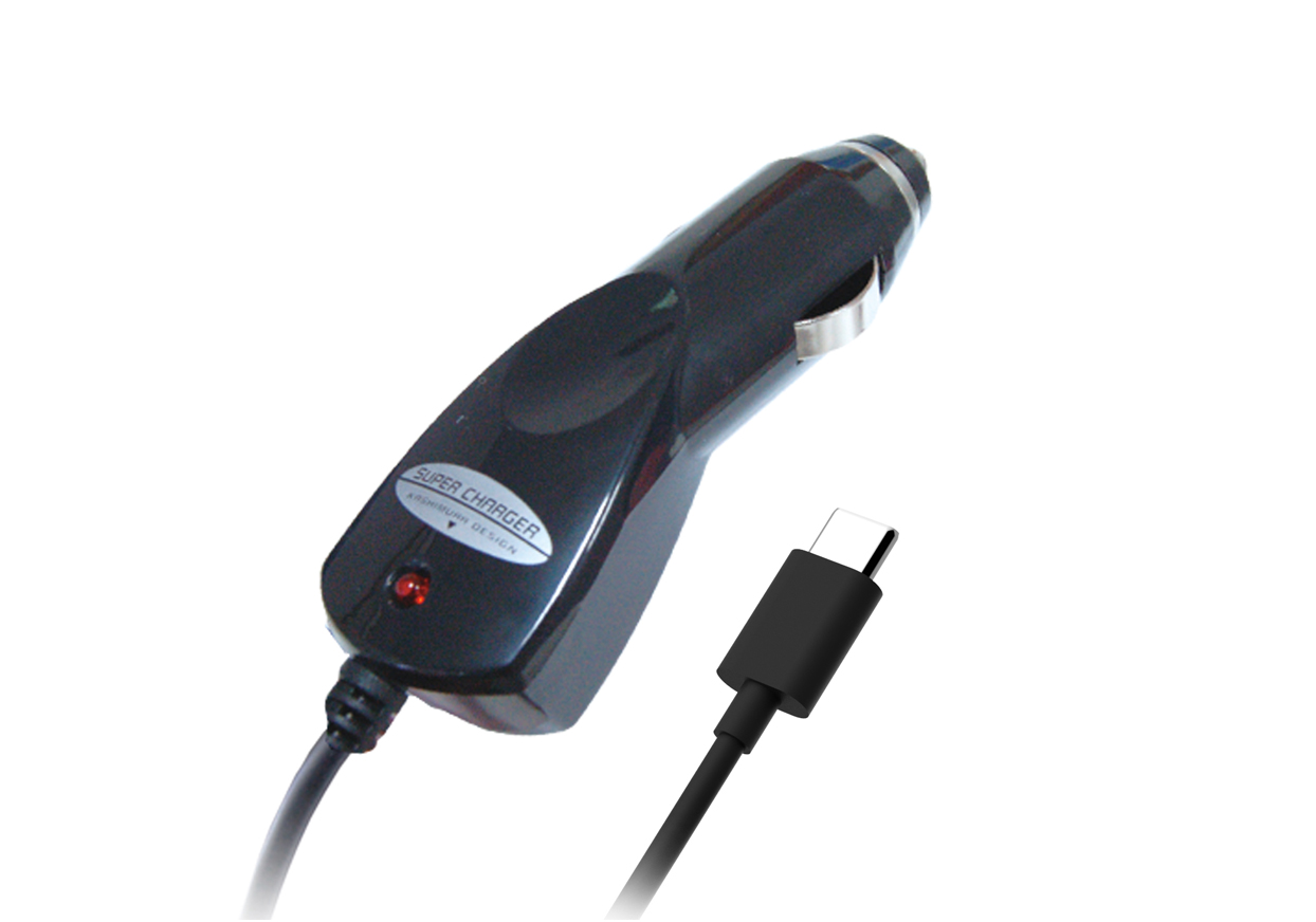 DC充電器 3A Type-C BK