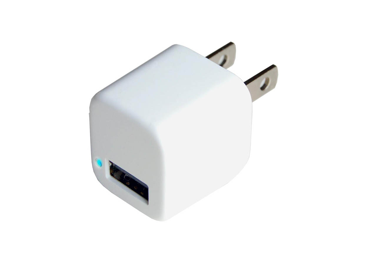 AC充電器 USB1P 1A WH