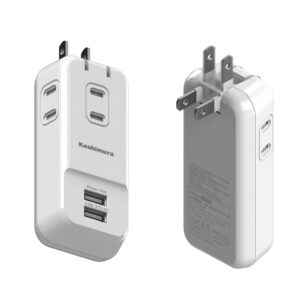 AC充電器 AC3P USB2P 3.4A WH