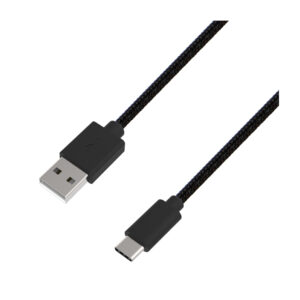 USB充電&同期ケーブル 1.2m A-C STRONG BK