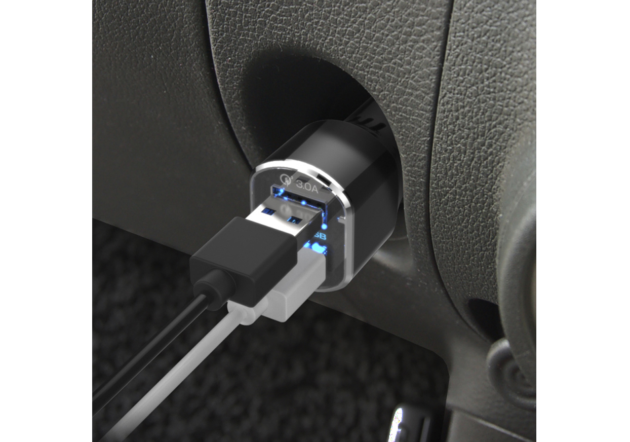 DC-5.4A-リバーシブルUSB 2ポート QC3 自動判定 - 画像 (2)