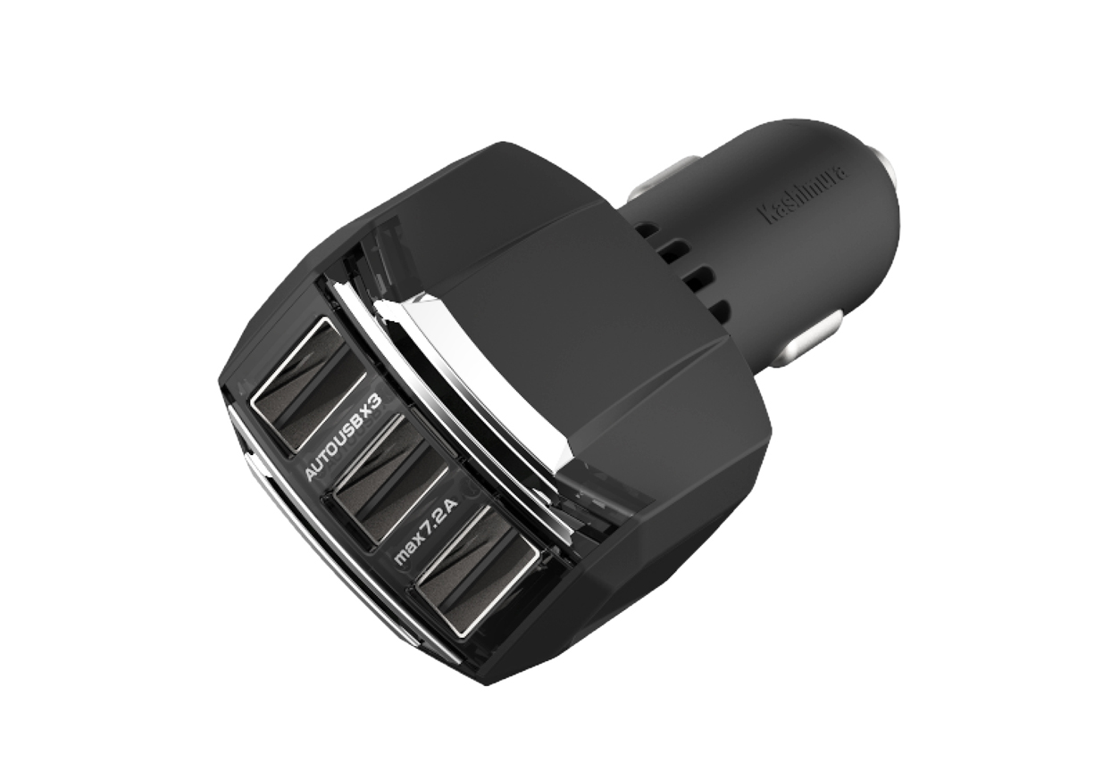 DC-7.2A-リバーシブルUSB 3ポート 自動判定