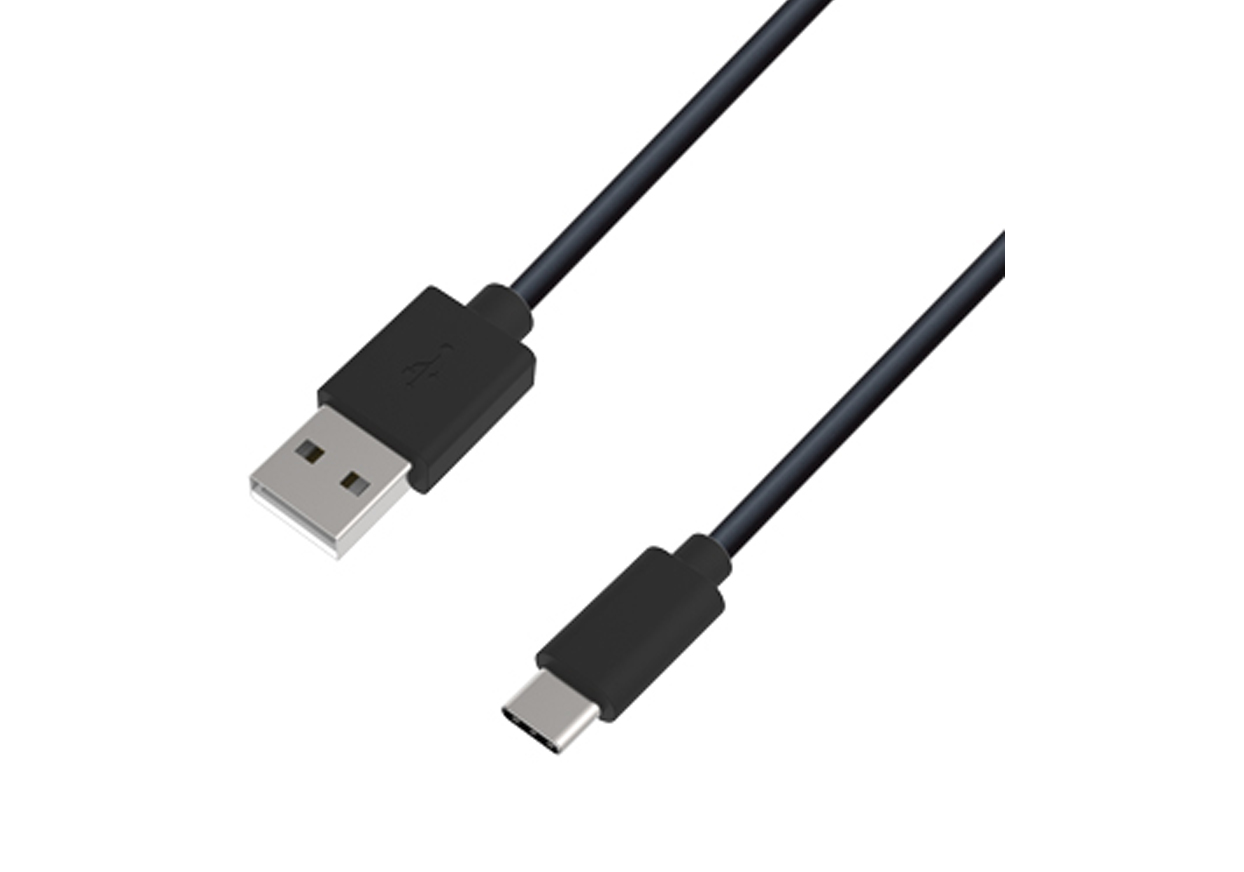 USB充電&同期ケーブル 1.2m A-C BK