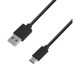 USB充電＆同期ケーブル 2m A-C BK