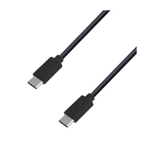 USB充電＆同期ケーブル 1.2m C-C BK