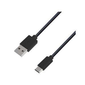 USB充電＆同期ケーブル 2m A-C SOFT BK