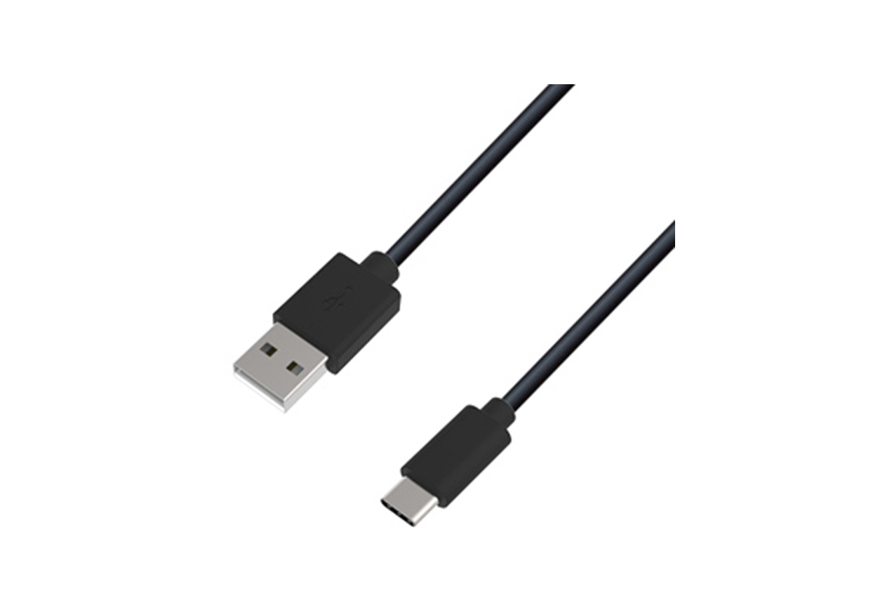 USB充電&同期ケーブル 2m A-C SOFT BK